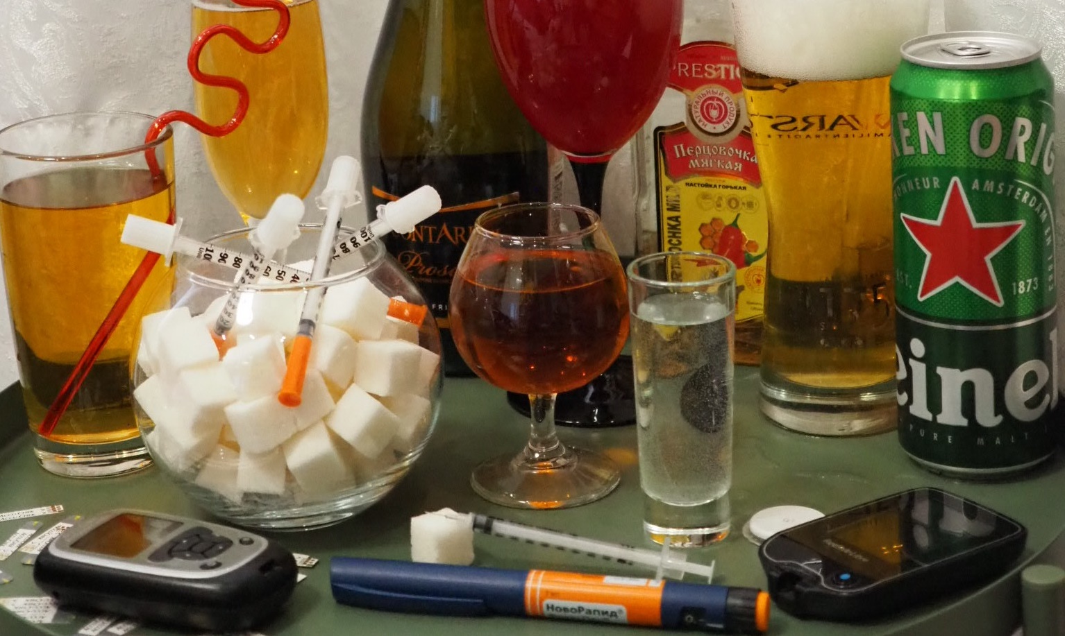 алкоголь диабет